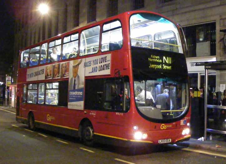 London General Volvo B7TL Wright Eclipse Gemini WVL112